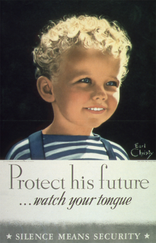 Illustration for article titled The Best Operations Security Propaganda Posters From World War II